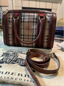 Burberry Alchester Canvas Bag- Medium