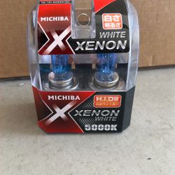 H4  Xenon Ultimate Headlight Globe Bulb 12V 55W PX22D 5000K Michiba x2pc