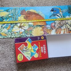 Coral Reef Floor Puzzle 48 Large Pieces. Complete. 3 y & Up McGraw-Hill Company 