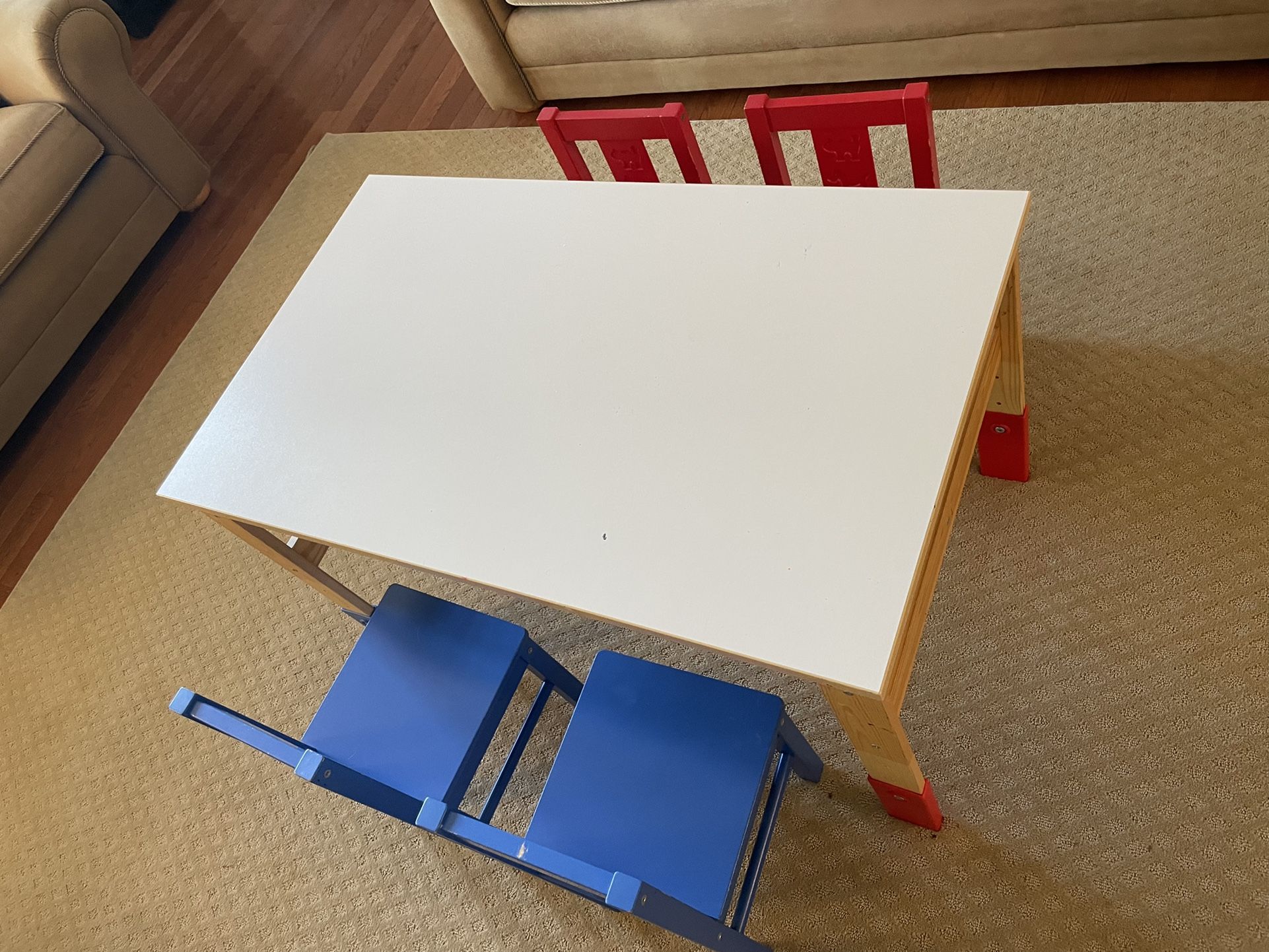 Kids Table with Four Chairs