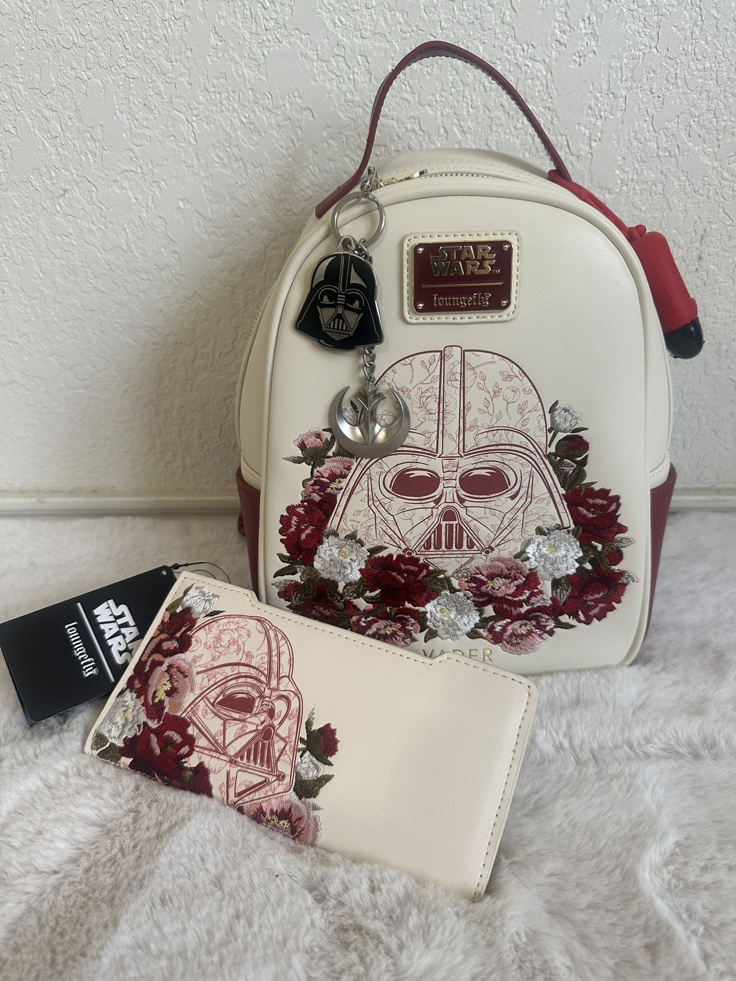 Darth Vader Loungefly Backpack And Wallet
