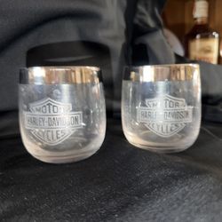 Harley Davidson Whiskey Glassware 