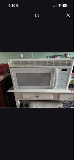 FREE 30” GE Spacemaker Over -the-Range Microwave – Fully Working