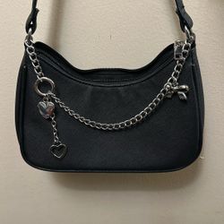 Black mini purse