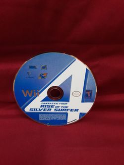 Fantastic Four Rise of the Silver Surfer Nintendo Wii Video Game
