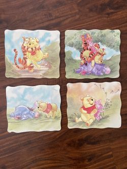 Vintage Pooh Wall Decor 