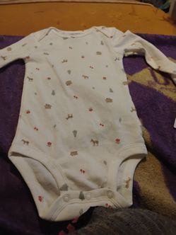 Brand new never used still with tags 18 months onesie