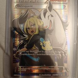 Pokemon Delinquent Full Art Card