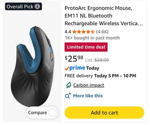 Ergonomic Mouse, new in box.