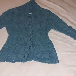 Womens Sweater from Ireland. ☘  Size M Handmade