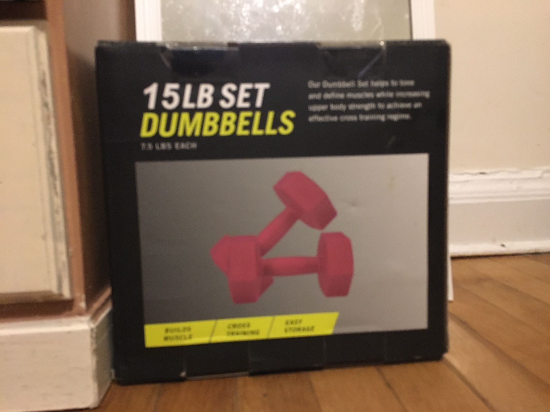 15 LB Set Dumbbells - Brand New