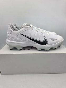 Nike Men's Force Trout 8 Pro MCS Baseball Cleats Size 9 White