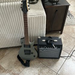 Mitchell Ms 100 And Front Man 20 G Amp