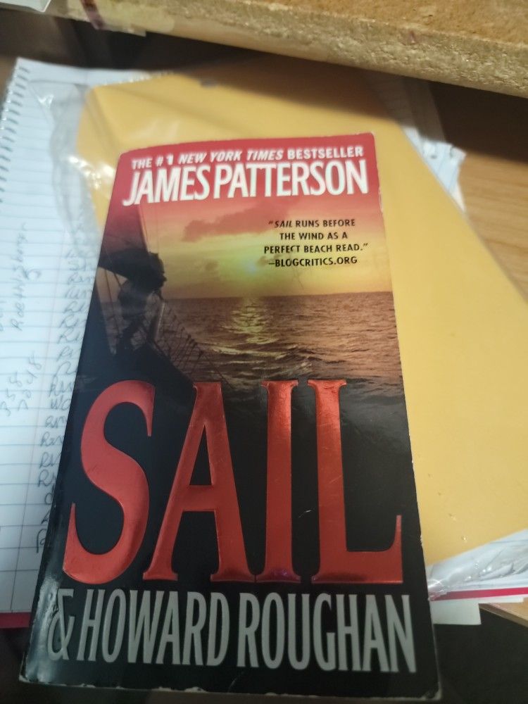 Sail Novel By JAMES PATTERSON LIKR NEW