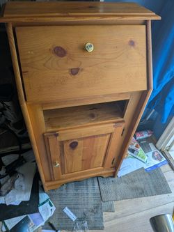 Wooden Bread Box