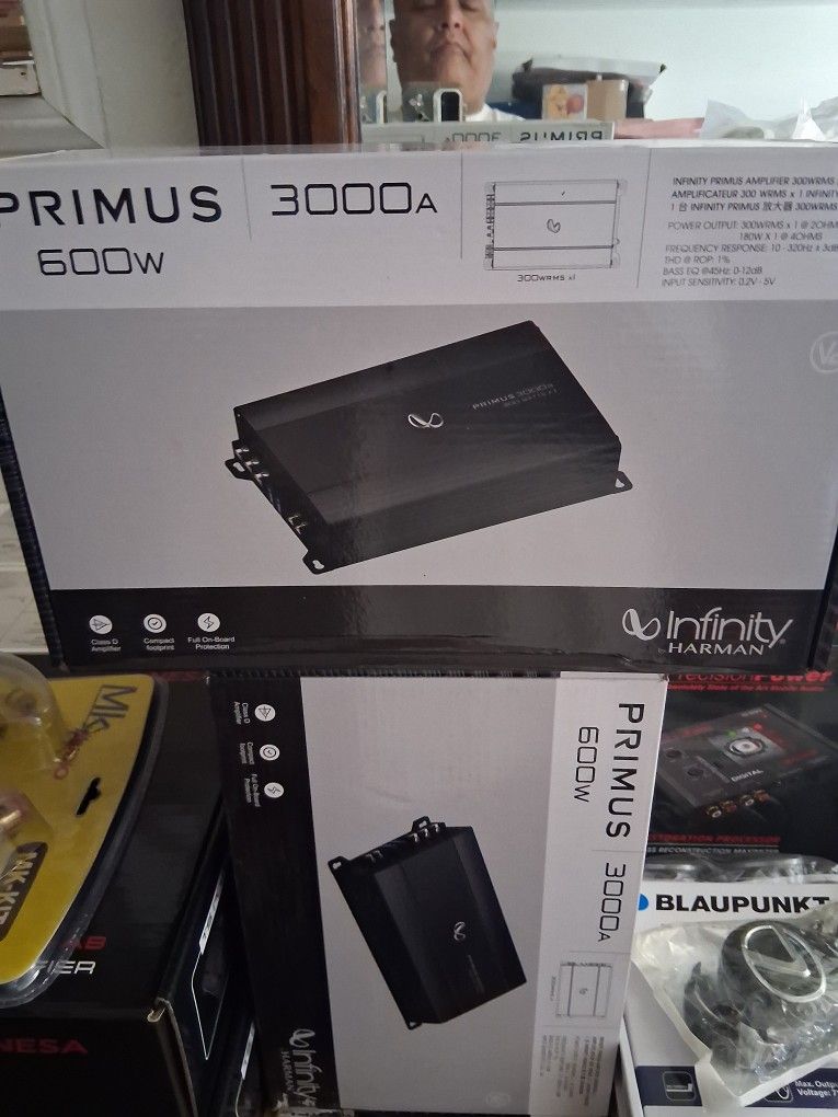 Primus Infinity 600 Watts 2 Channell Amplifier Brand New In The Box