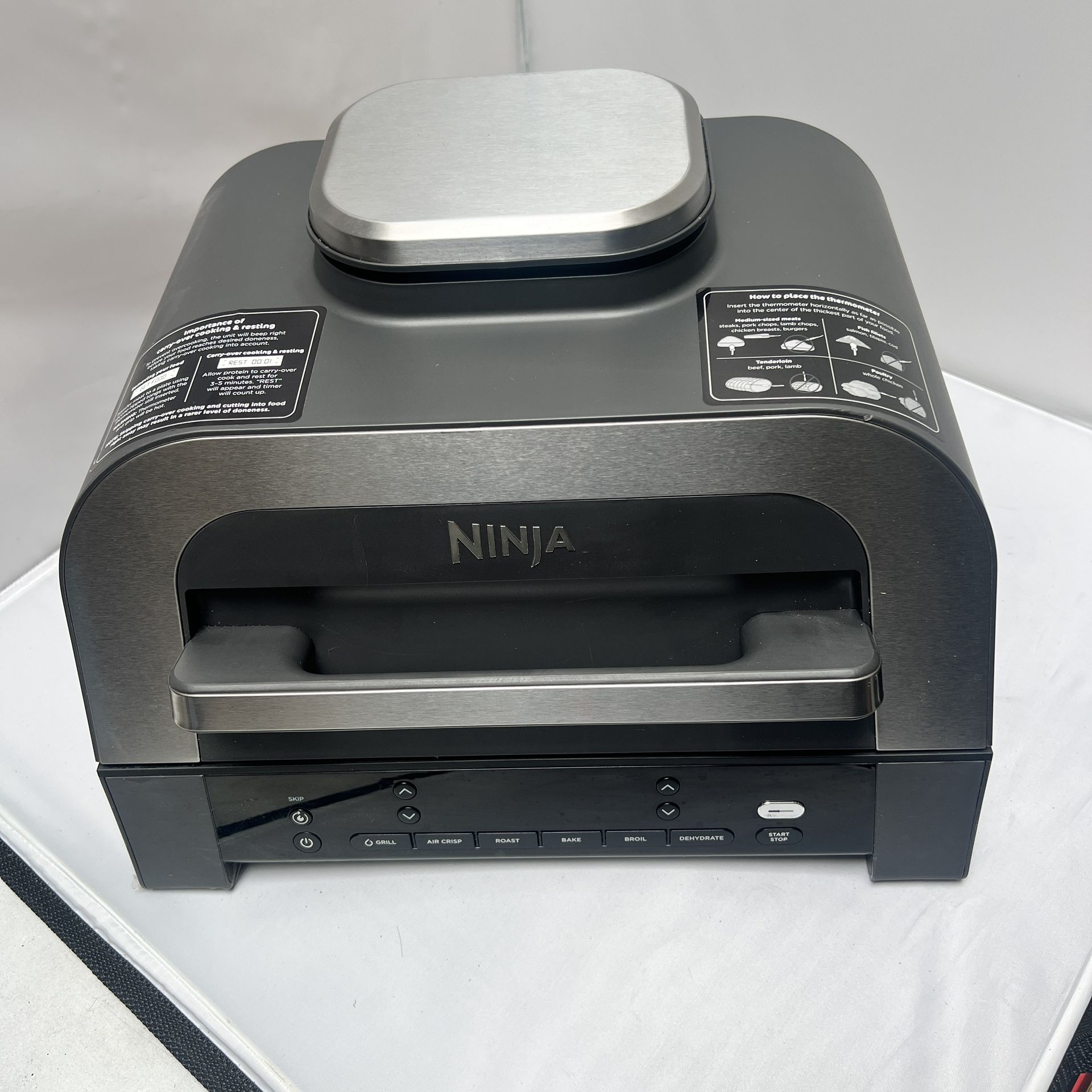 Ninja - Foodi Smart XL 6-in-1 Countertop Indoor Grill