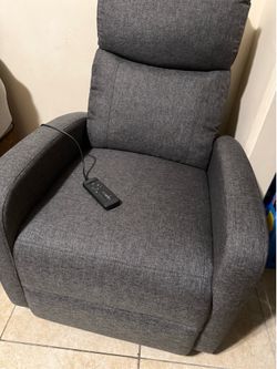 Recliner chair with massager