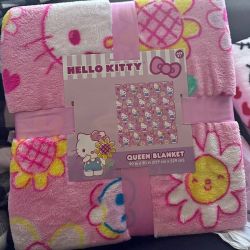 Hello Kitty Blanket Size Twin