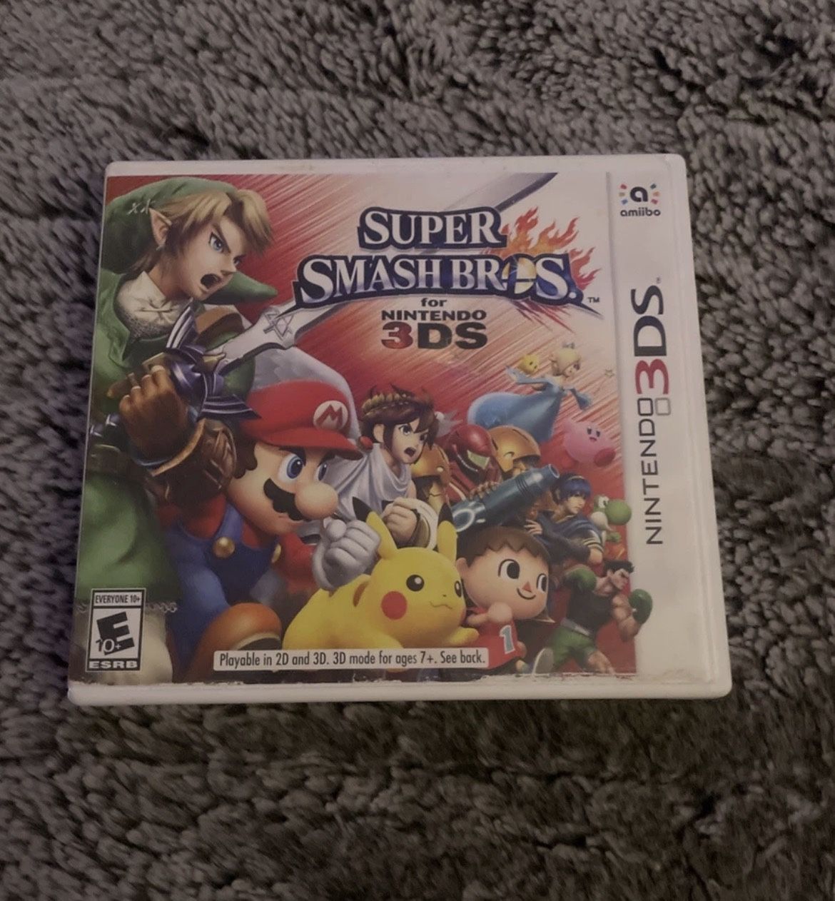 Super Smash Bros Nintendo 3DS Game