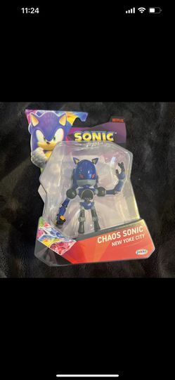 Netflix Prime Sonic The Hedgehog CHAOS SONIC New Yoke City 5" Action Figure NEW⚡