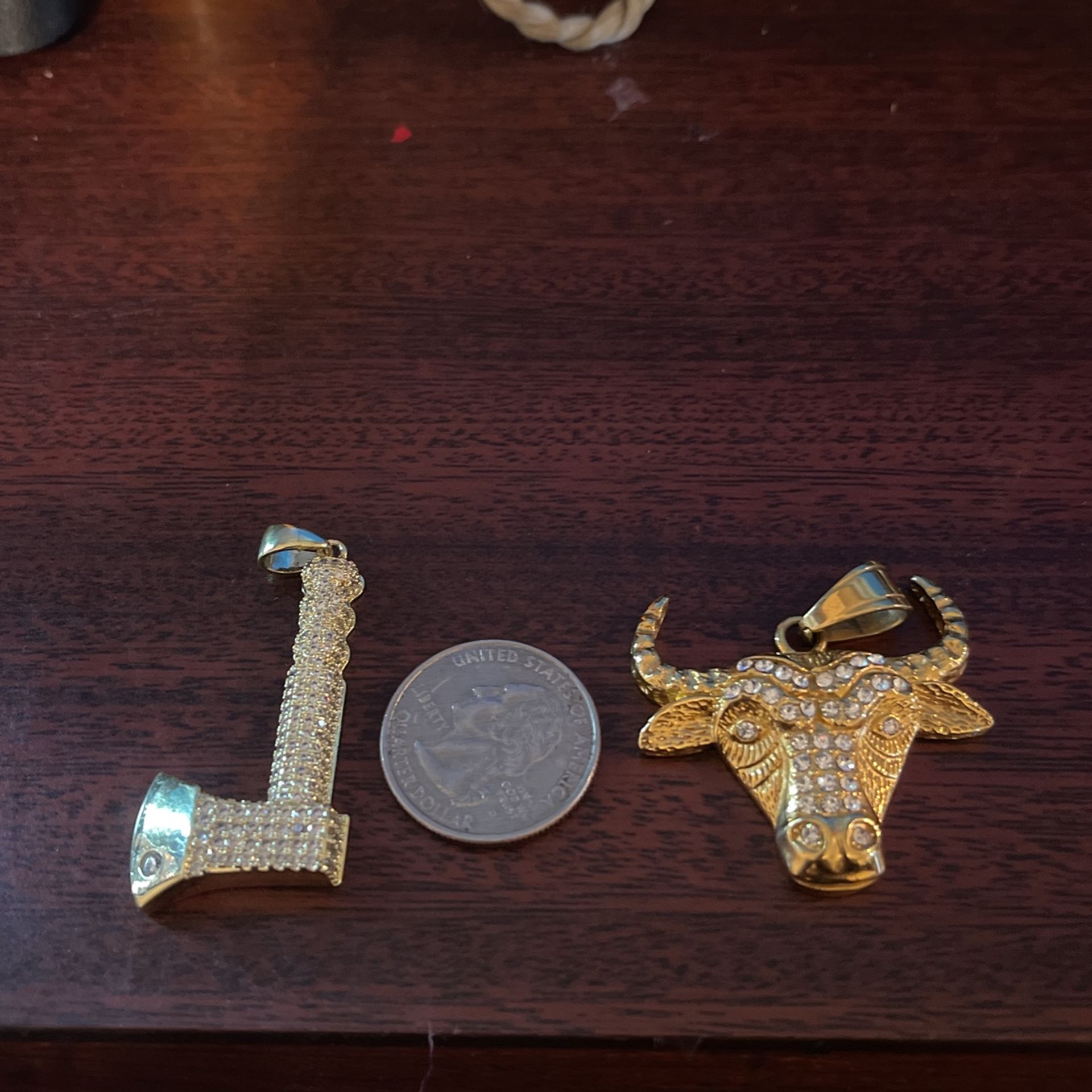 Gold Pendents