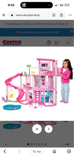 Barbie Dreamhouse 3-Story Dollhouse Playset