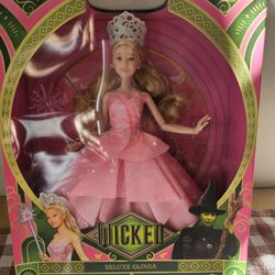 NEW Wicked Deluxe Glinda - Mattel (URL Misprint Error)