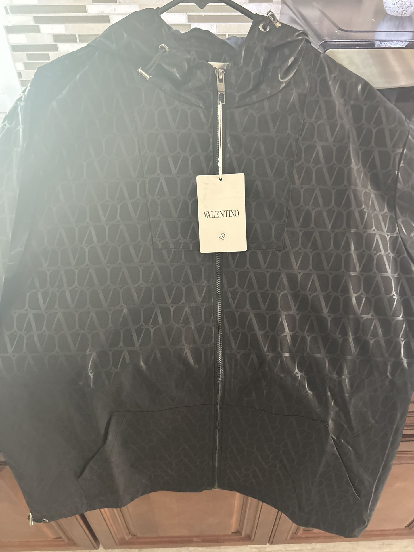 Valentino men’s hoodied jacket