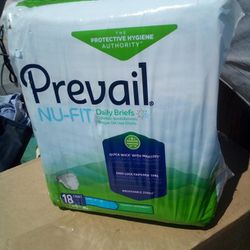 PREVAIL NU-FIT DIAPERS
