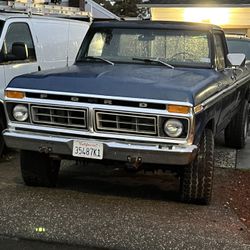 1977  Ford 250 4x4 Clean Title 