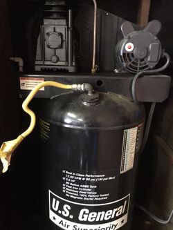 60 gallons compressor is general