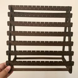 Wooden Earring Holder