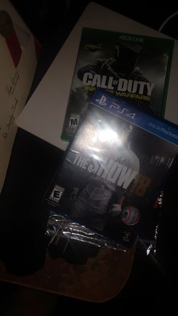 Call of duty(xbox1)MLB18(PS4)