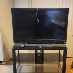 40" Vizio t.v. and Stand