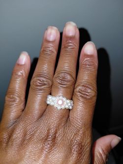 Small pearl ring