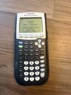 Graphing Calculator Texas Instruments TI-84 Plus