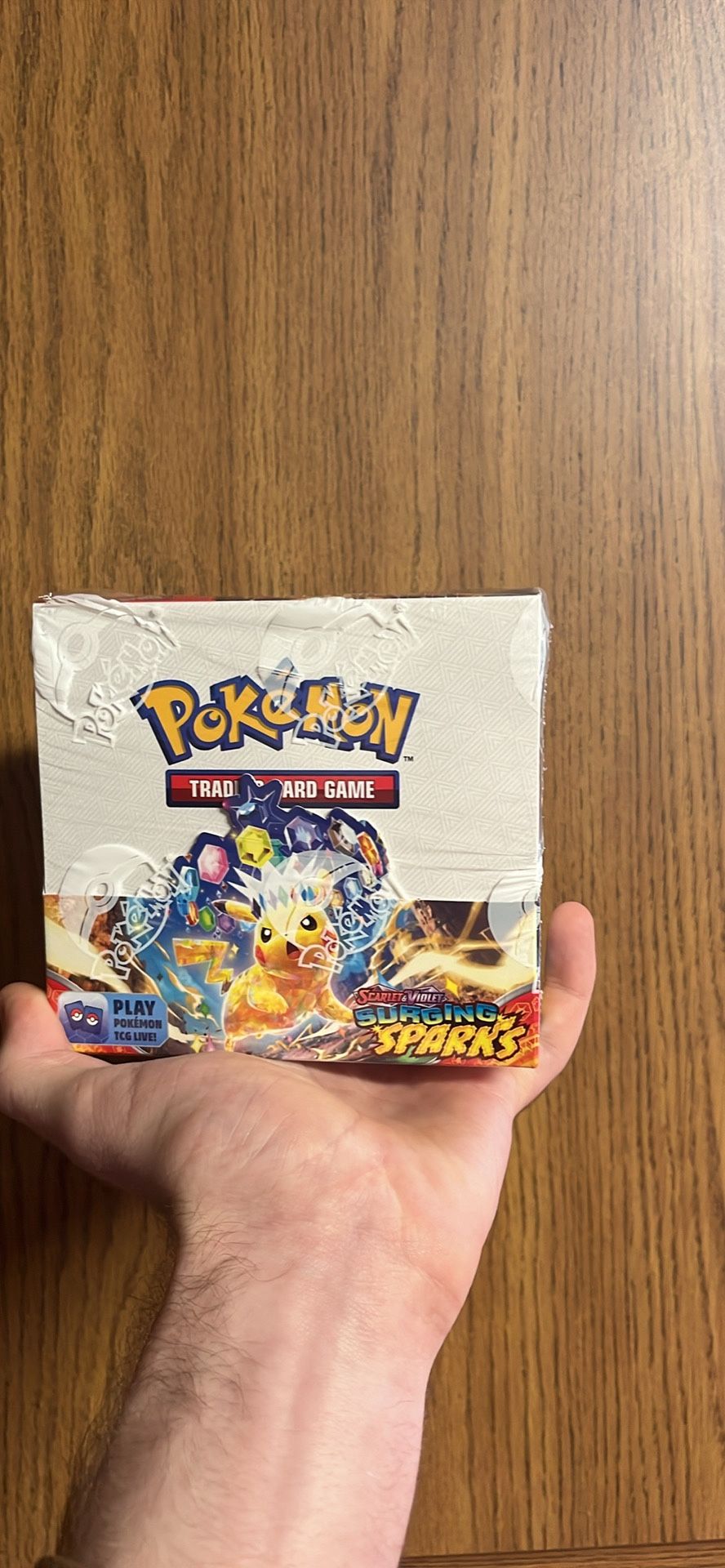 Pokemon Surging Sparks booster box 