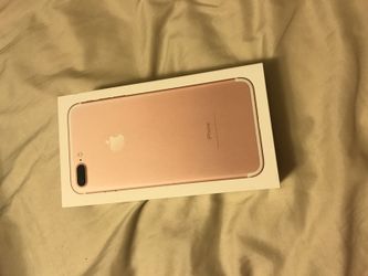 iPhone 7 plus box only