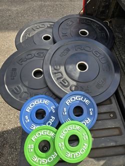 Weight Rogue Bumper Plates