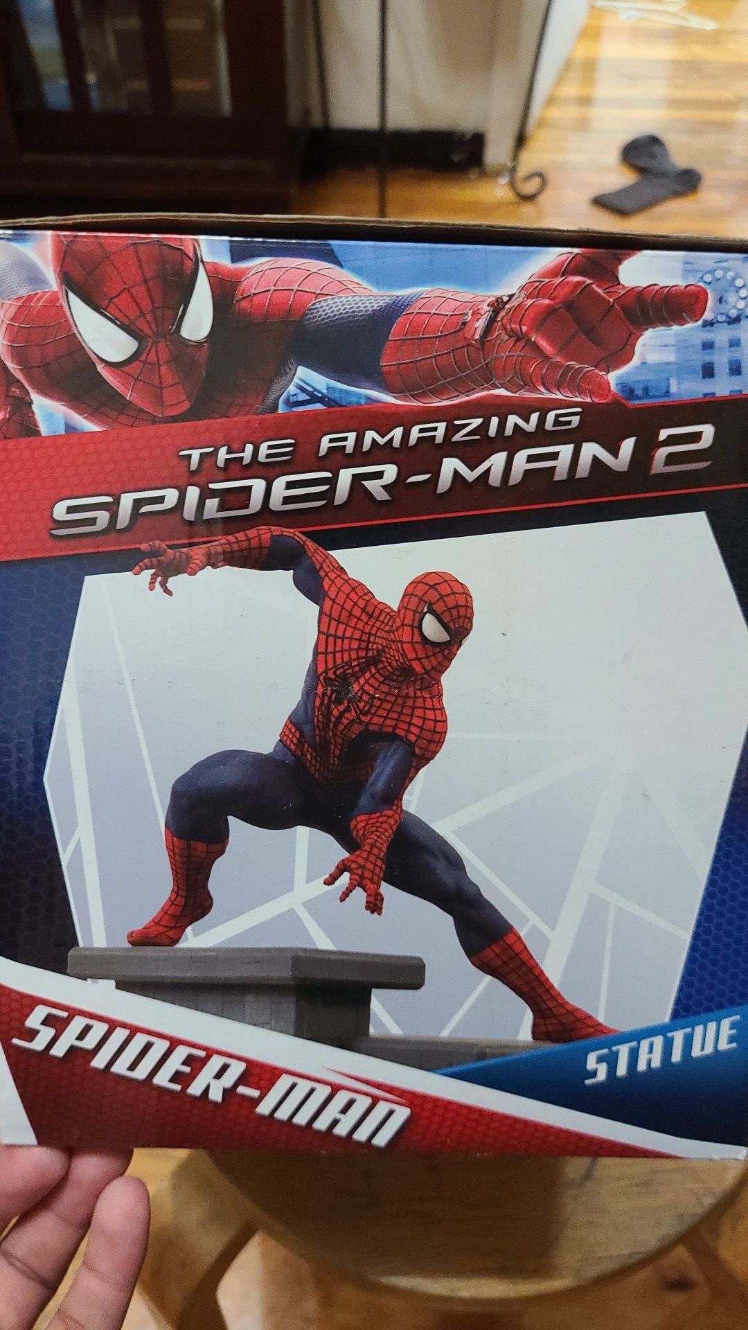 Amazing spiderman 2 statue collectible diamond