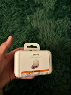 SONY WF1000XM5 Noise Canceling Earbuds Silver