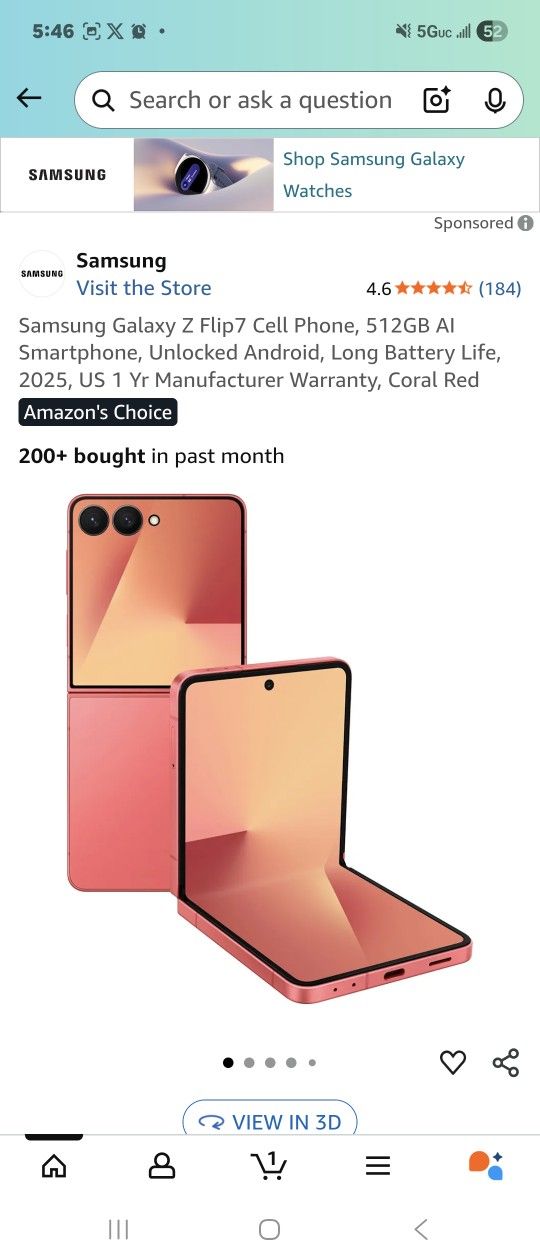 Samsung Galaxy Z Flip 7 Factory Unlocked