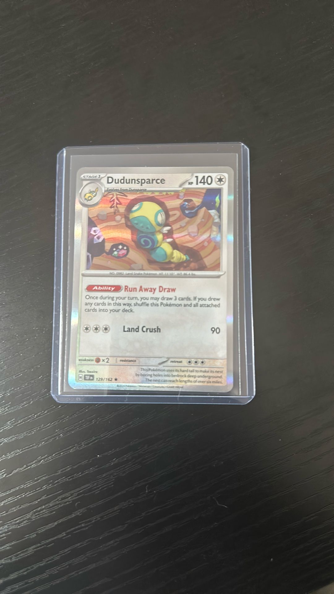 Dudunsparce 129/162
