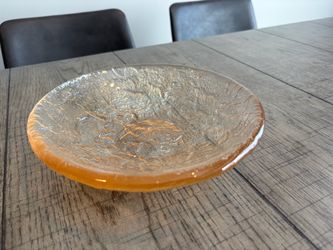 Scandinavian Art Glass Bowl