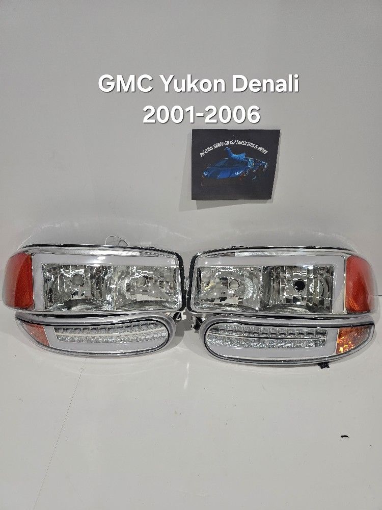 GMC Yukon Denali 2001-2006 Headlights