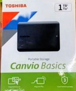 NEW & SEALED Toshiba Canvio Basics 2TB External Hard Drive