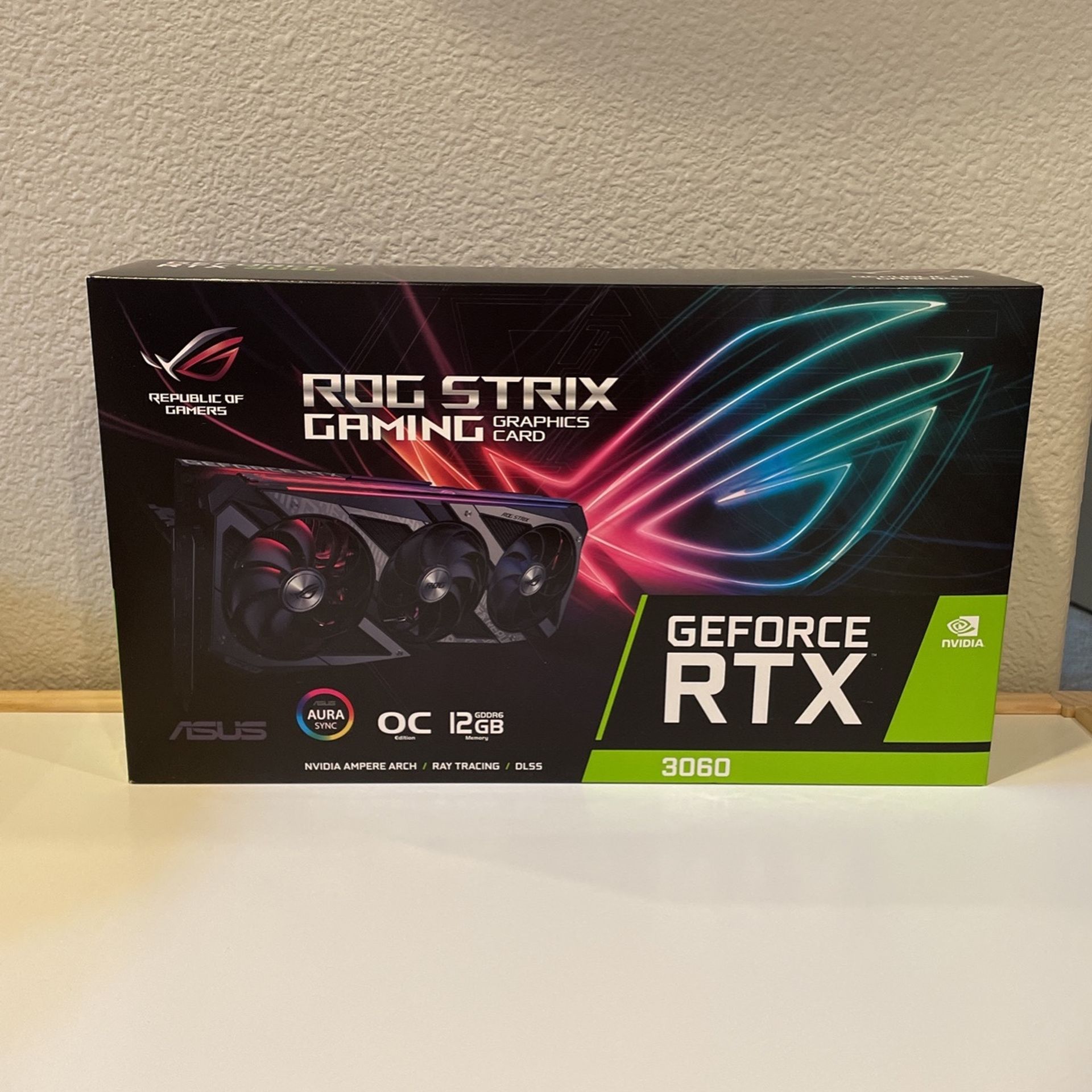 ASUS ROG STRIX NVIDIA GeForce RTX 3060 OC Graphics Card