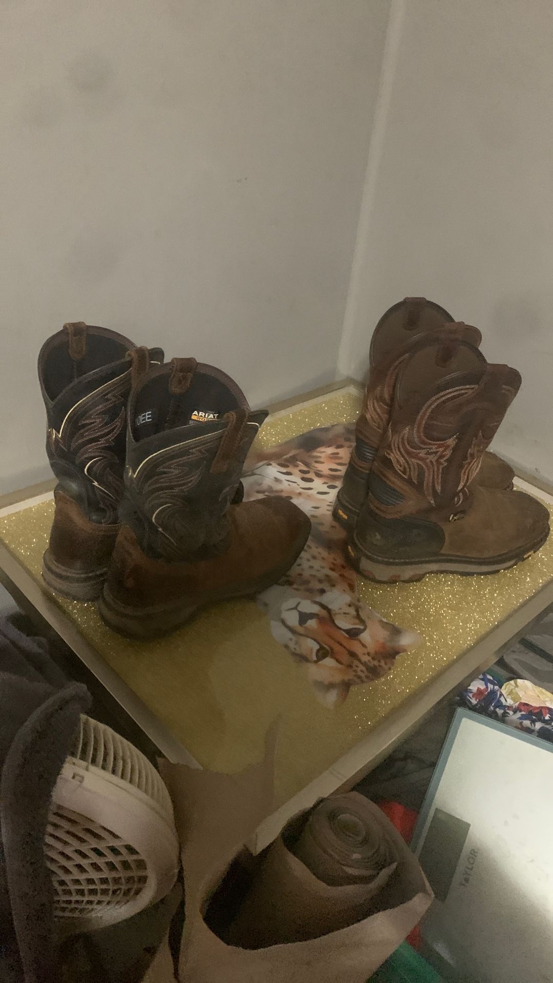Ariat And Justin Work Boots