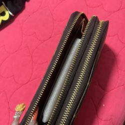 Double Zipper Wallet